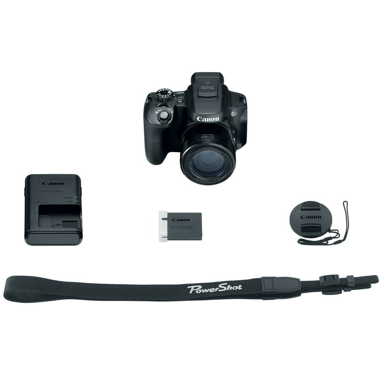 Canon PowerShot SX70 HS 20.3MP 65x Optical Zoom Digital Point Wi-Fi  Technology Shoot Camera - New
