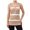 Khaki, variant on Deago Womens Tie-dye Sleeveless Tank Tops Summer Loose T Shirts Button Down Shirts Vest Blouse Plus Size (Khaki, 3XL)