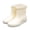 Apricot 36, variant on Unisex Short Rain Boots Anti-Slip Waterproof Garden Boots Low Heel Ankle Booties for Outdoor Gardening Car Washing
