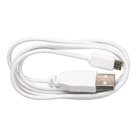 Zenith PM1003MCW Micro-B to USB Cable, White, 3'