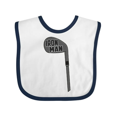 

Inktastic Iron Man Gift Baby Boy Bib