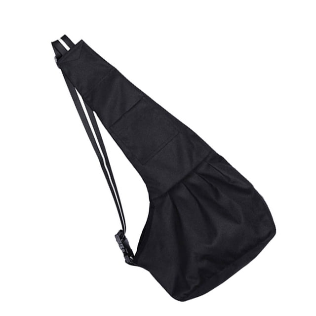 Greeniant Bolsa de transporte para mascotas Oxford perro cachorro Animal Crossbody bolsas transpirable frontal pecho portador solo hombro mochilas lavables Suministros para perros Negro METRO Greeniant PT001567-01