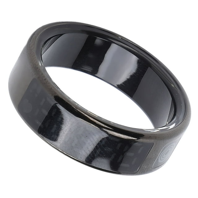 Smart Ring with Screen Various Sports Modes IP68 Water Proof Stainless Steel Smart Fitness Tracker Ring