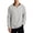 White, variant on CFLVAEK Striped Sweatshirts for Men Big and Tall Notch V Neck Pullovers Fashion Fall Long Sleeve Sweatshirt Black XXL