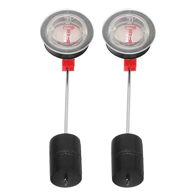 2 piezas de repuesto para medidor de combustible de generador, indicador de nivel automotriz para tanque de generador, accesorio para monitoreo preciso de combustible