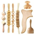 thumbnail image 4 of 7 Piezas de Herramientas de de Madera, Rodillo de Corporal para Los Músculos Doloridos de Celulitis, Rodillo de Madera Yuyangstore Rodillo gua sha, 4 of 8