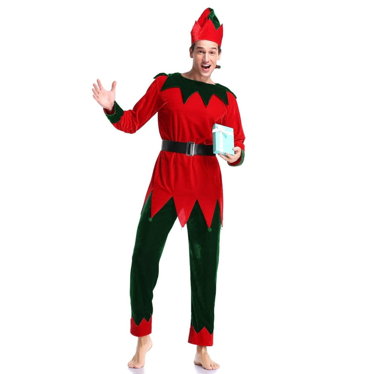 Adult male elf costume best sale