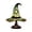 D#0808-269, variant on WD-Forest Halloween Stained Glass Witch Hat Lamp, 7.1" Gothic Resin Night Light, USB Powered Warm Glow Halloween Decor for Bedroom Bookshelf