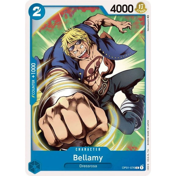 One Piece Romance Dawn Common Bellamy OP01-076