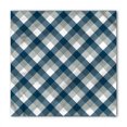 thumbnail image 1 of Navy Bandana, Checkered Tartan Shape, Unisex Head and Neck Tie, by Ambesonne, 1 of 2