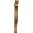 thumbnail image 2 of Ekena Millwork 4"W x 46"D x 46"H Funston Slat Rough Sawn Bracket, Western Red Cedar, 2 of 4