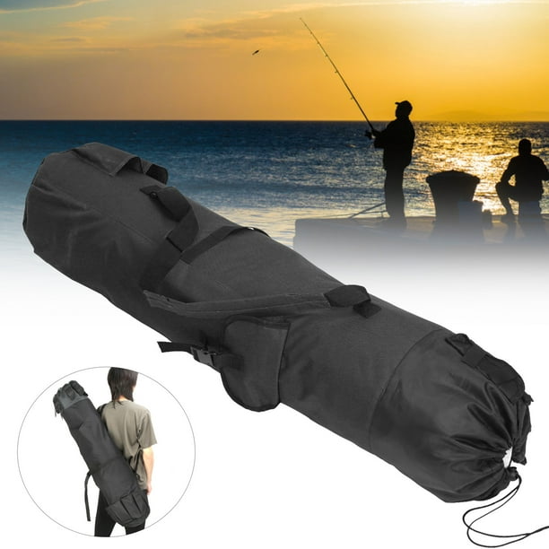 Ymiko Fishing Pole Case, Adjustable And Sturdy Shoulder Strap Fishing Bag Super Tear Resistance And Abrasion Resistance For Fishing Rod Reel Storage B