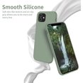 thumbnail image 3 of Designed for iPhone 11 Case,[Silky and Soft Touch Series] Premium Soft Liquid Silicone Rubber Full-Body Protective Bumper Case for iPhone 11 6.1 inch,Calke Green, 3 of 13