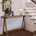thumbnail image 1 of Farmhouse Console Tables for Living Room  Solid Wood Sofa Table  Rustic Hallway Table for Entryway  Natural, 1 of 6