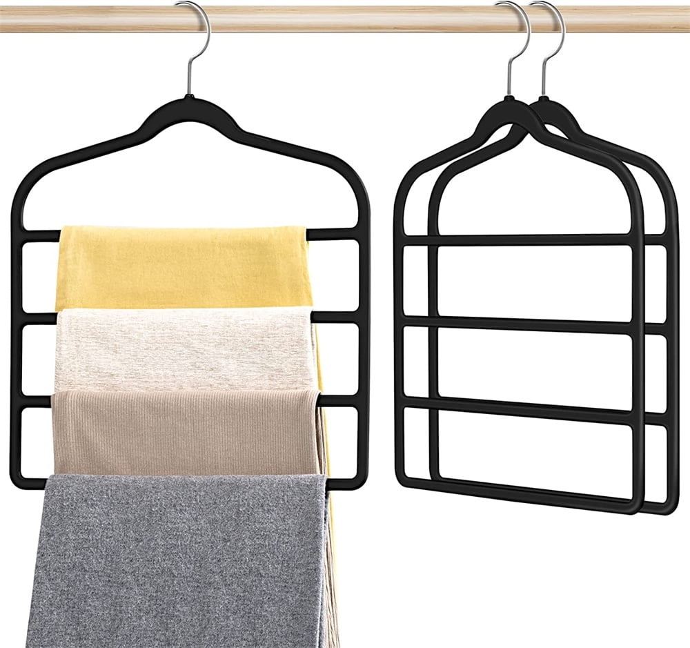 NOGIS Metal Space Saving Hangers for Clothes ,Unique Hook Design