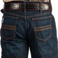 thumbnail image 3 of Cinch Apparel Mens  Silver Label Dark Stonewash Jeans, 3 of 3