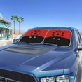 thumbnail image 2 of Binienty 2 Piece Sun Shade for Car Windshield Ladybug Windshield Sun Visor Foldable Automotive Sunshield Heat Reflector UV Rays Blocker Universal for Auto Truck Van SUV, 2 of 8