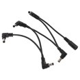 thumbnail image 1 of Minkissy 1Pack Guitar Power Cord Black Rectangular For Guitars Rehearsal Effector Connection, 1 of 8