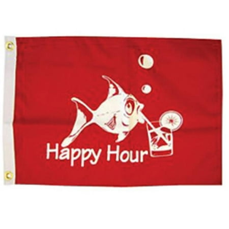 UPC: 0040011073860 | Taylor Made 5418 12 x18 in. Happy Hour Flag