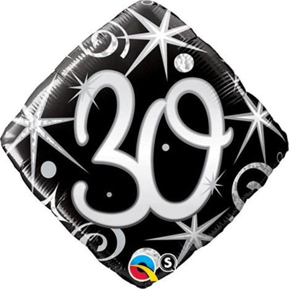 Loftus International Q3-0007 30 Po Élégant Scintille et Tourbillonne Ballon de Fête en Diamant