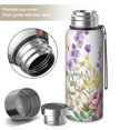 thumbnail image 2 of 20 Oz Pioneer Flower and Butterfly Coffee Tumbler Double Wall Insulated Stainless Steel Water Bottle | Metal Reusable Thermoses Flask with Cup Cap | Leak & Sweat Proof with Anti-Dust Lid, 2 of 7