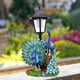 thumbnail image 1 of Estatua de para jardín, luz solar, decoración para exteriores, artesanía, regalo, figura decorativa de animal, lámpara, escultura de resina, 1 of 8