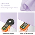 thumbnail image 6 of G4Free Travel Umbrella Compact Ultralight UPF 50+ UV Protection Carbon Fiber Super Slim Small Mini Umbrella, Weighs Only 4 oz, 6 of 8