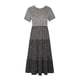 thumbnail image 5 of Vestido de Manga Corta para Mujeres Vestido de Verano de Cuello Redondo Impreso, Poliéster de Tamaño Verdadero Diario Y Vestido de Fiesta, 5 of 5
