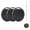Black 3PCS, variant on Rechale Air Tracker 5 Pack Work with Find My APP (iOS Only),Waterproof,Tracker Tag,Item Locator with Sound for Luggage, Backpack, Suitcases, Replaceable Battery (White)
