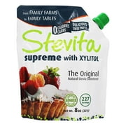 Stevita - Stevia Supreme Natural Sweetener Powder with Xylitol - 8 oz.