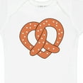 thumbnail image 4 of Inktastic Heart-shaped Pretzel Boys or Girls Baby Bodysuit, 4 of 5
