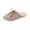 Khaki, variant on Bow Mules for Women Woven Mesh Jelly Beach Sandals Slip On House Slippers Lace Up Hollow Water Slides Barefoot Dress Shoes Waterproof Lightweight Breathable BacklessIndoor Outdoor