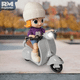thumbnail image 5 of Muñeca Articulada Rm Regalomex en Motocicleta con Luz y Sonido para Niñas gris Mediano, 5 of 5