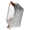 Light Grey-S, variant on Foldable Organiser Container With Leather Handle Flannel Fabric For Seasonal Clothing Bedding Home