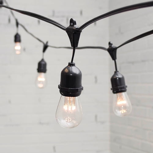 Commercial String Lights Commercial LED Edison Drop String Lights 100