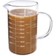 thumbnail image 1 of Taza medidora de vidrio borosilicato taza medidora de vidrio mango aislado taza medidora de vidrio vertido en V cocina restaurante, 1 of 8