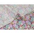 thumbnail image 5 of oneOone Velvet Peach Fabric Florals Dress Material Fabric Print Fabric By The Yard 58 Inch Wide-7DC, 5 of 5