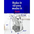 thumbnail image 3 of Betty Crocker 7-Speed Corded Electric Power Up Hand Mixer with Stand (White), BC-4208W, 3 of 5