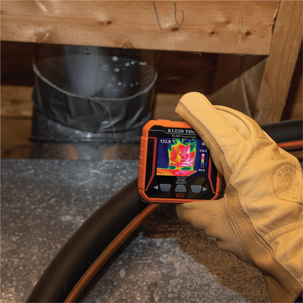 Klein Tools Rechargeable Thermal Imaging Camera, Over 19,200 Pixels