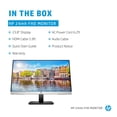 thumbnail image 5 of HP Monitor de computadora FHD de 24 mh con visualización IPS de 23.8 pulgadas (1080p) - Altavoces integrados y montaje VESA - Ajuste de altura/inclinación para visualización ergonómica - HDMI y, 5 of 5