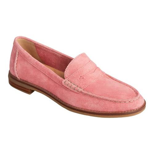 Women's Sperry Seaport Penny Loafer Coral, Size 5.5M