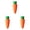Orange-3Pcs, variant on Cute Erasers with Vegetable and Fruit Shaped,3D Eraser,Pencil Eraser for Office Drafting,Art Sketching,and Desk Decoration,Novelty Stationery,Realistic Texture Design,Orange-3Pcs