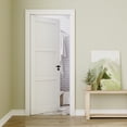 thumbnail image 2 of 32" X 80" 80'' Paneled Solid Wood Primed Standard Door White Interior Pantry Door Slab, 2 of 7
