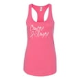 thumbnail image 2 of Slayer Awareness Ladies Racerback Tank Top, Hot Pink, Large, 2 of 3