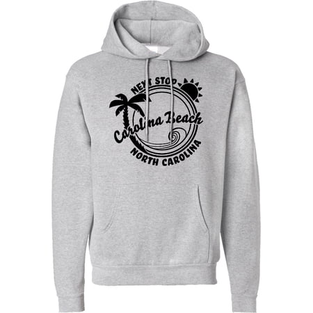 Inktastic Next Stop Carolina Beach, North Carolina Adult Hoodie Sweatshirt