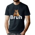 thumbnail image 1 of NEW LIMITED Capybara Bruh Funny Animals T-Shirt Tee For Adult, Men, Women, Teen, Teenager, Adolescent, Youth, 1 of 7