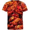 thumbnail image 2 of Louisiana Cajun Crawfish Boil All Over Adult T-Shirt - Small, 2 of 2