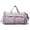 Purple, variant on URSOFINE Travel Duffle Bag with Shoes Compartment, Overnight Weekender Bag with Wet Pocket, Small Gym Bag for Women and Men, Luggage Bag with Trolley Sleeve for Airplane