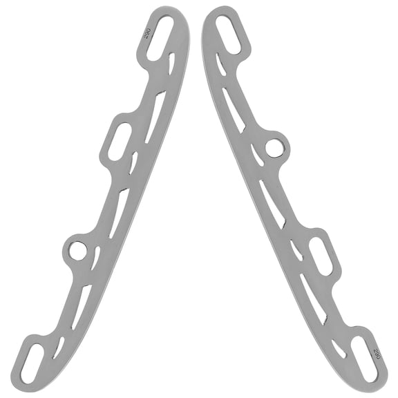 WRITWAA 1 Pair Plated Stainless Steel Ice Skating Shoe Blades Replacement for Hockey Players and Practical