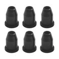 thumbnail image 2 of Mosiee 6Pcs Guitar String Mounting Ferrules Wire Cases Electric Guitar Replacement Electric Guitar Through Body String Mounting Ring, 2 of 9